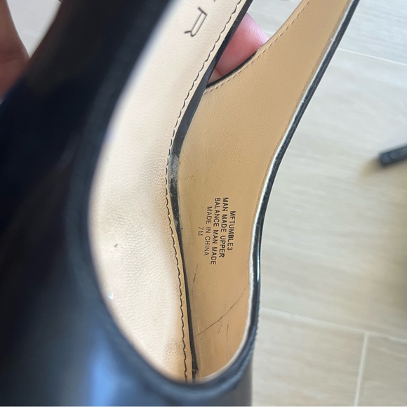 Marc Fisher Tumbler Peep Toe heels Size 7 - Picture 5 of 9